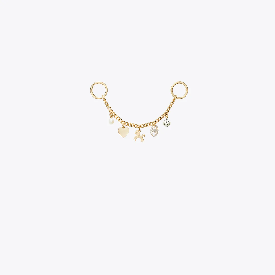 Horse Charm Bag Chain by Tory Burch