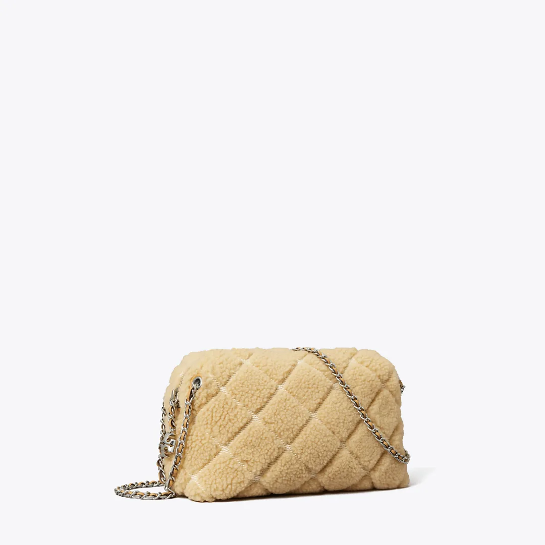Fleming Soft Shearling Crossbody Bag by Tory Burch