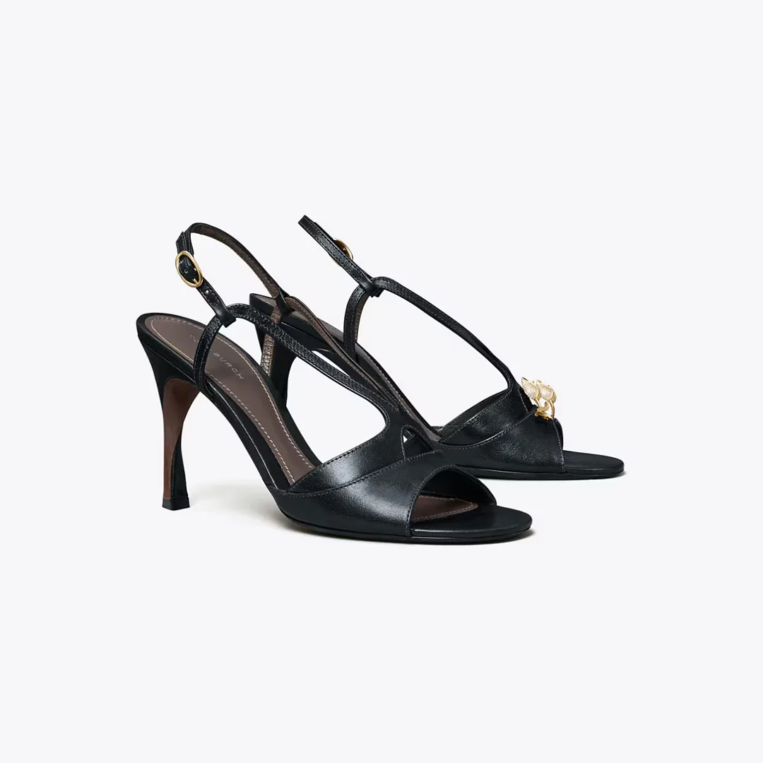 Twisted Heel Sandal by Tory Burch