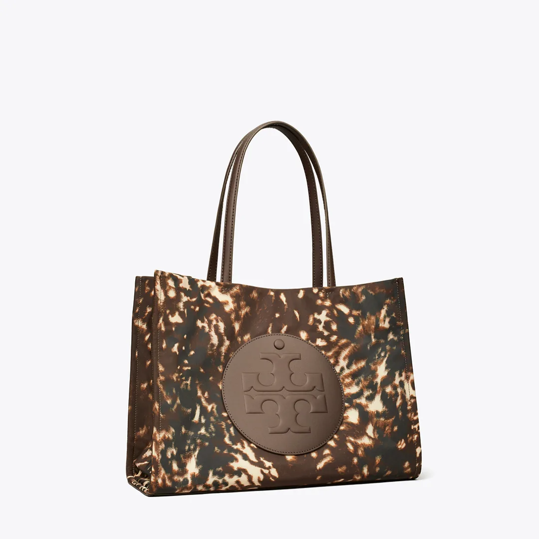 Ella Printed Nylon Small Tote by Tory Burch