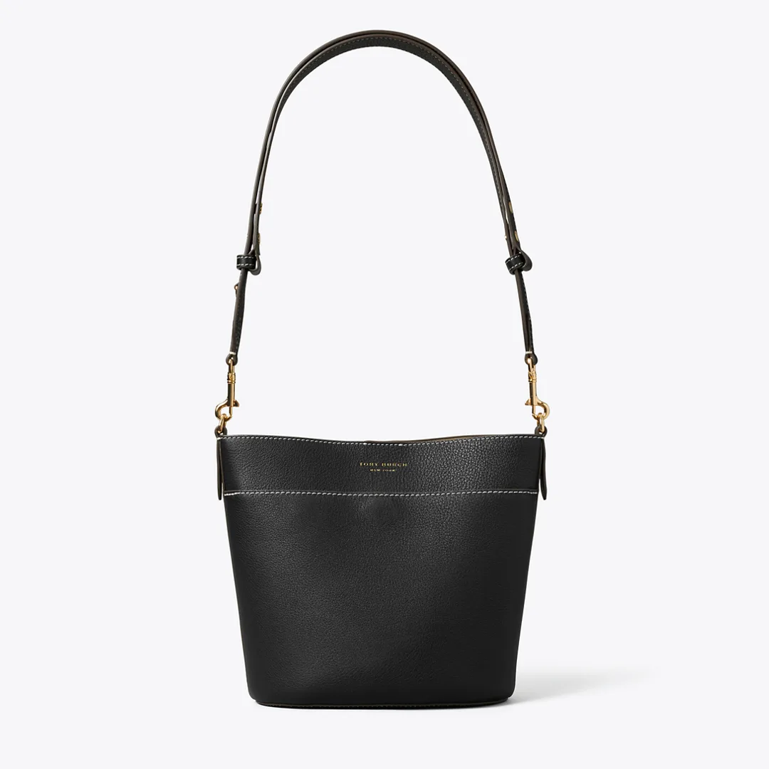 Leather Bucket Bag