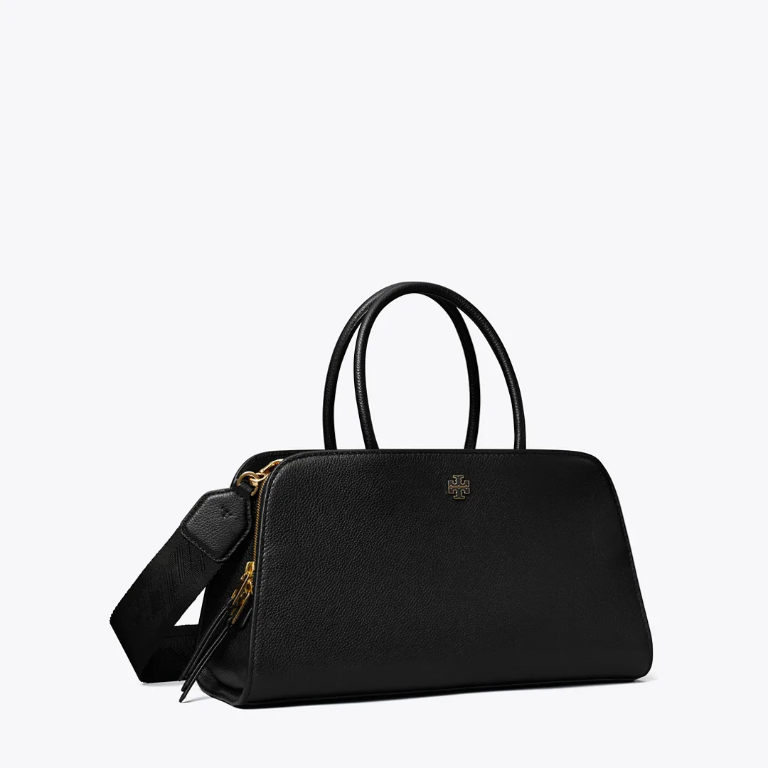 Small Center Zip Satchel