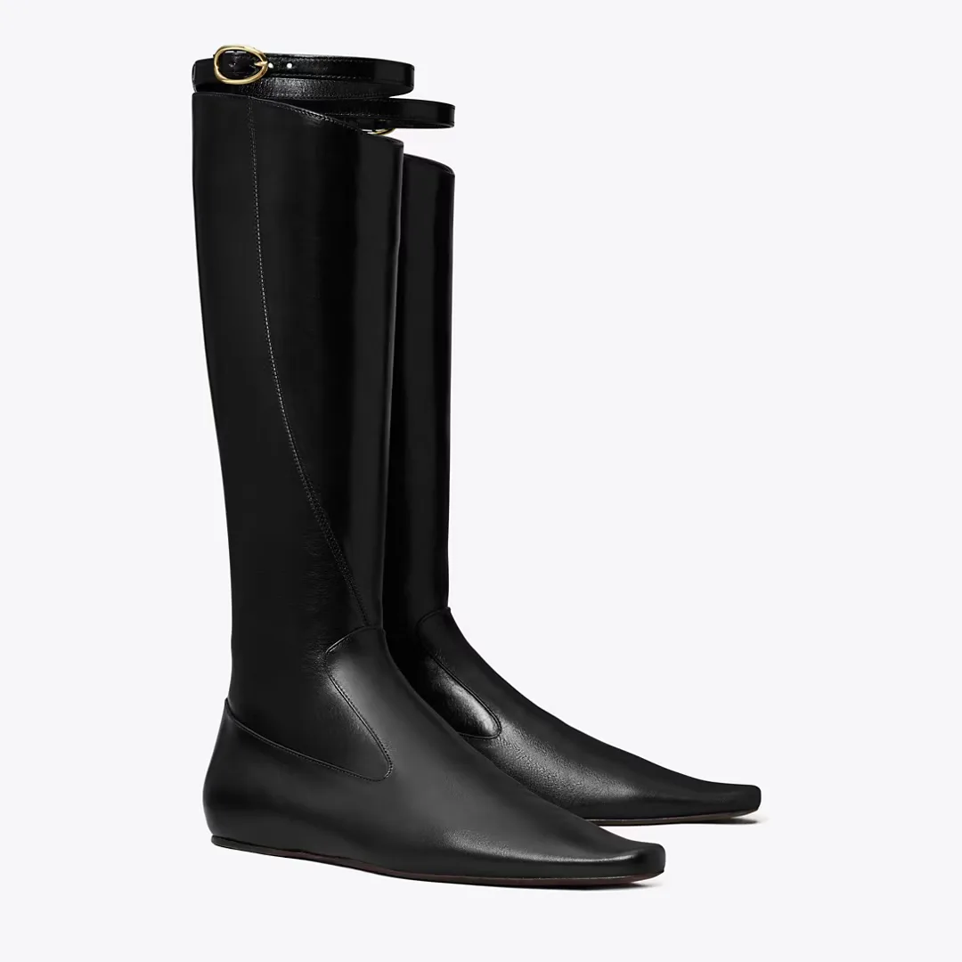 Twisted Riding Boot by Tory Burch