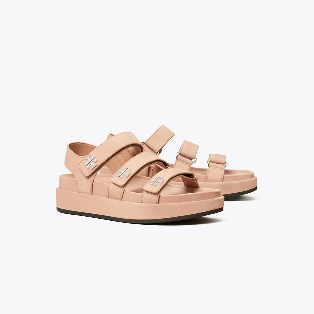 Kira Sport Triple-Strap Sandal by Tory Burch