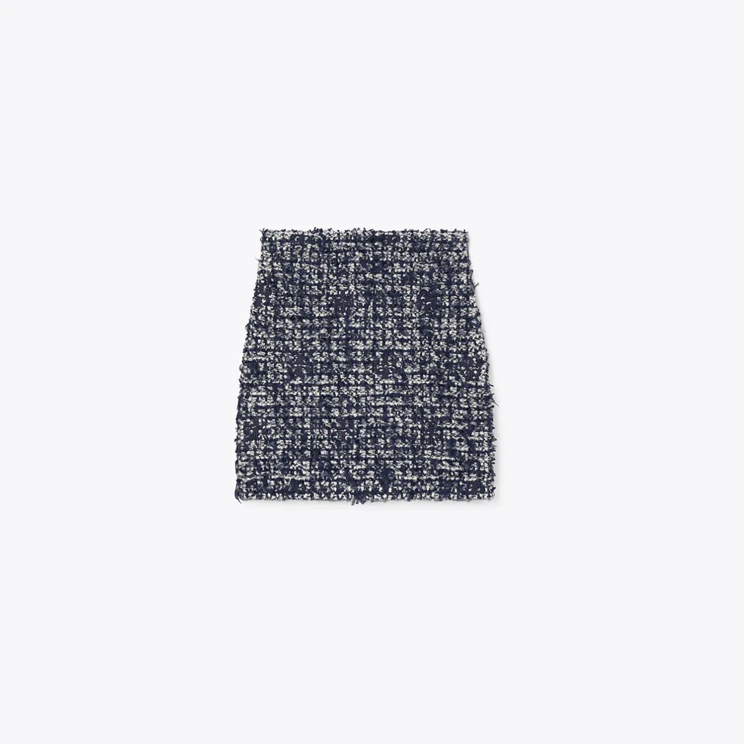 Kendra Tweed Skirt by Tory Burch