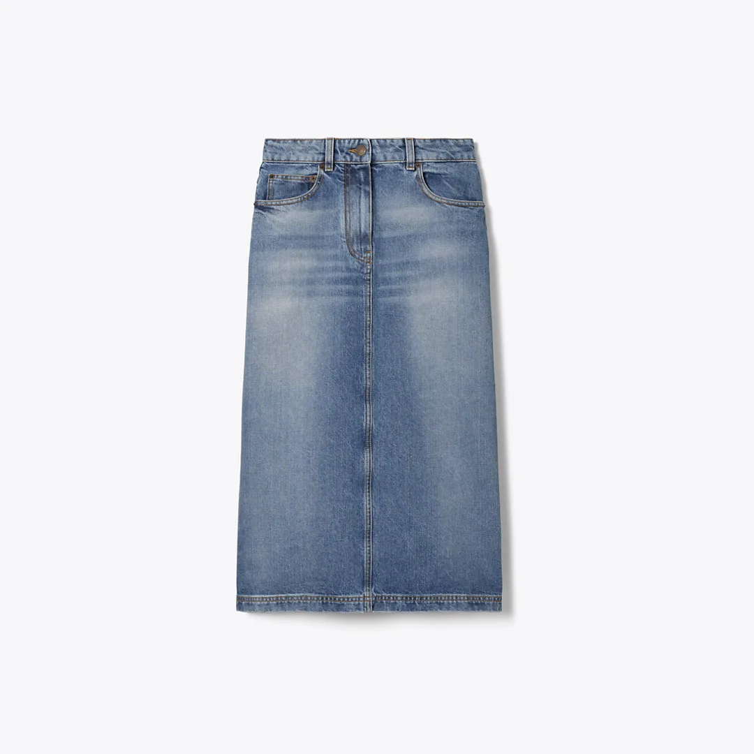 Denim Skirt by Tory Burch