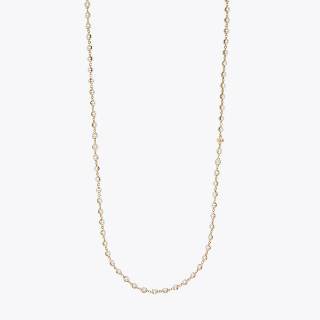Long Pearl Necklace