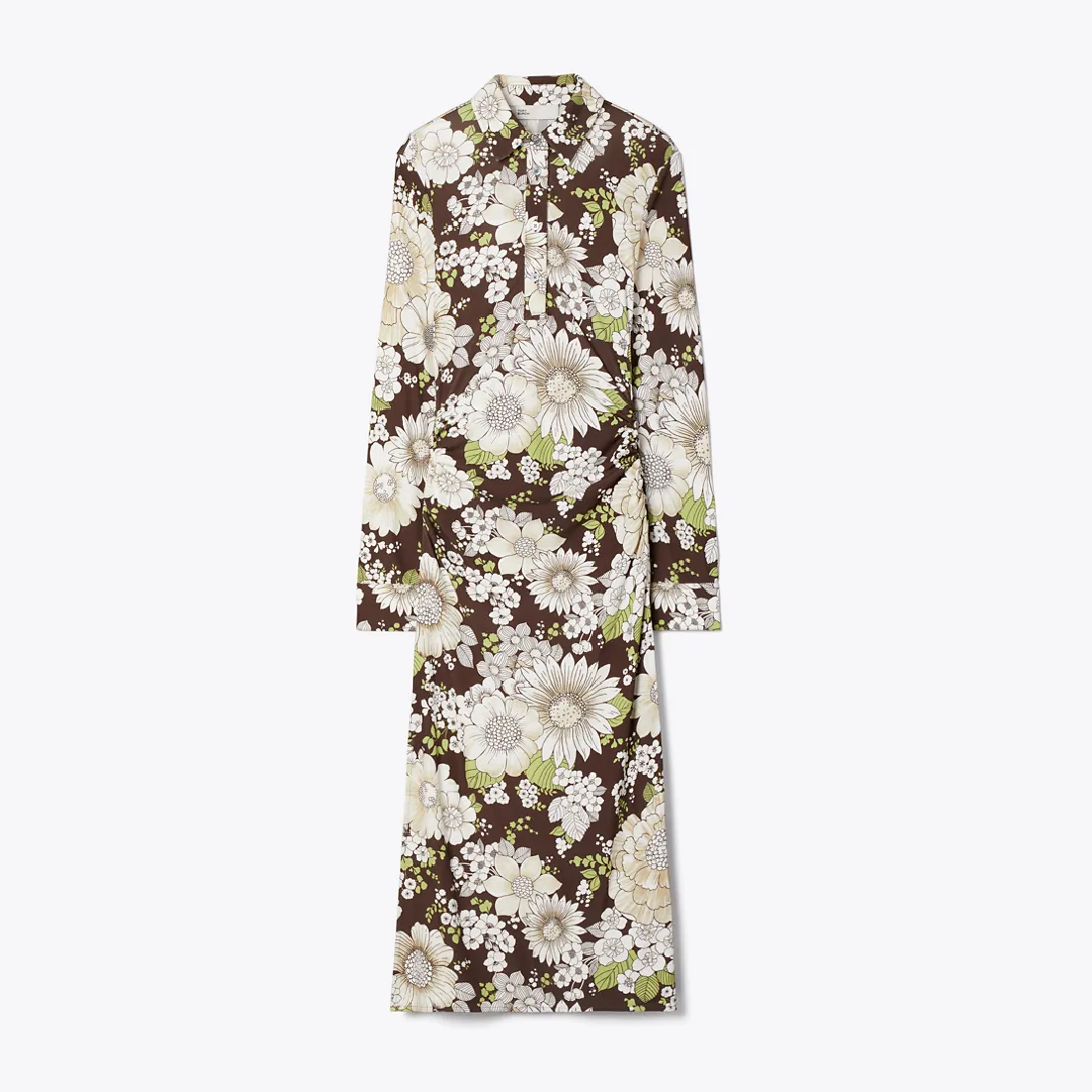 Printed Viscose Dress