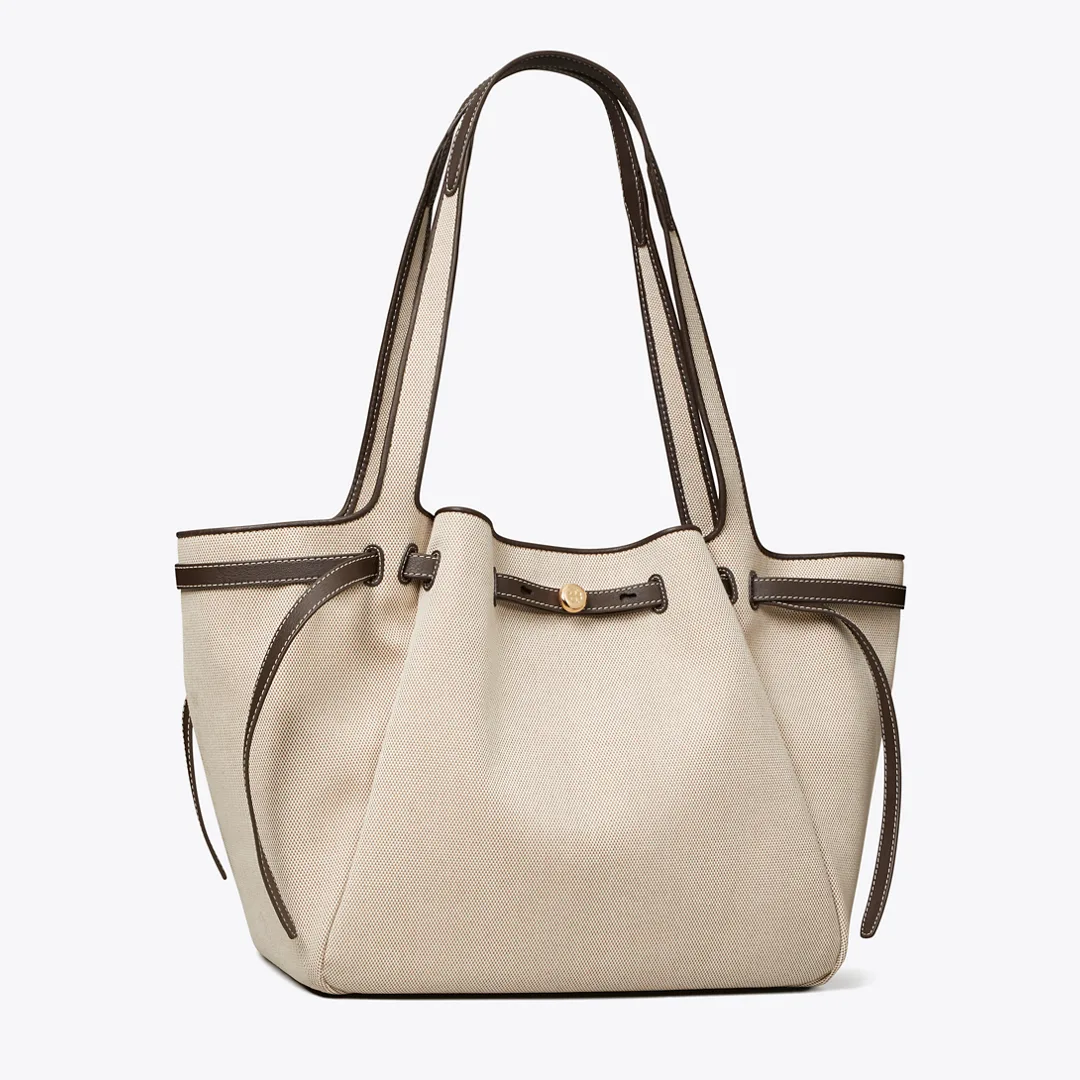 Romy Canvas Tote by Tory Burch