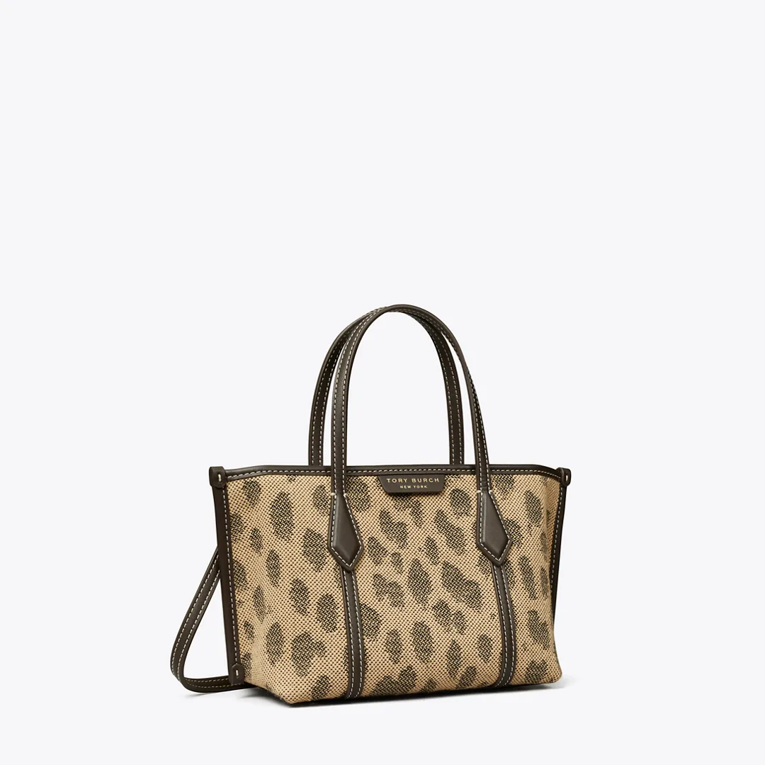 Mini Perry Canvas Tote by Tory Burch