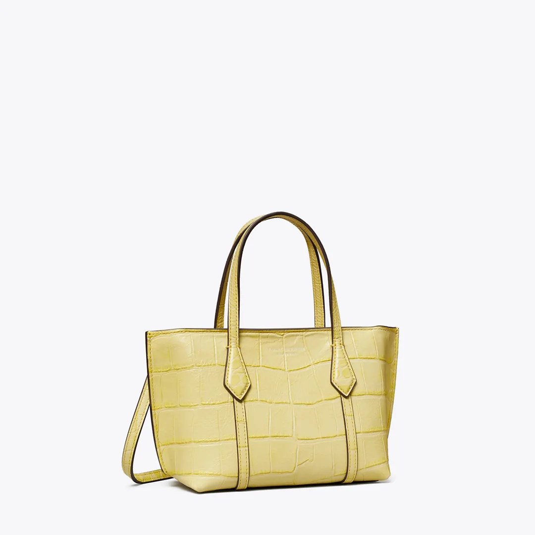 Mini Perry Embossed Tote by Tory Burch