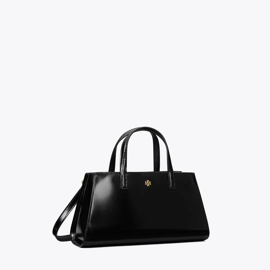Mini Patent Leather Tote by Tory Burch