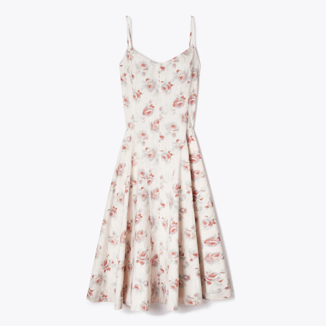 Printed Tank Dress by Tory Burch