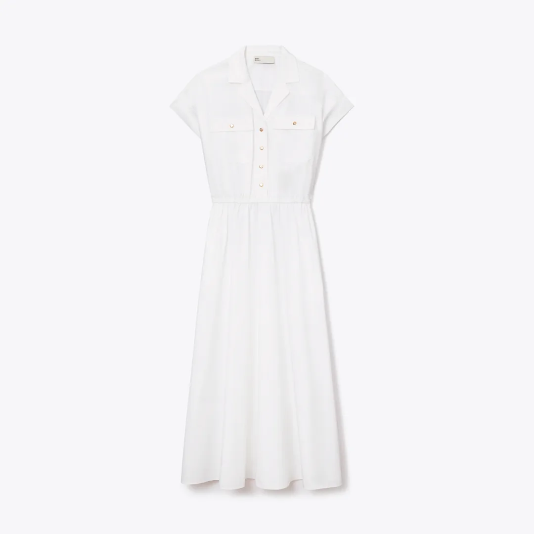 Cotton Poplin Shirtdress