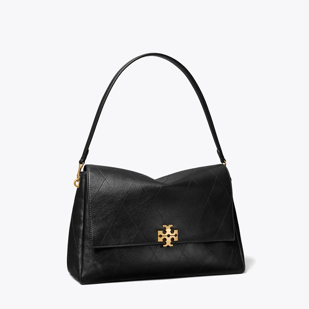 Large Charlie Quilted Shoulder Bag by Tory Burch