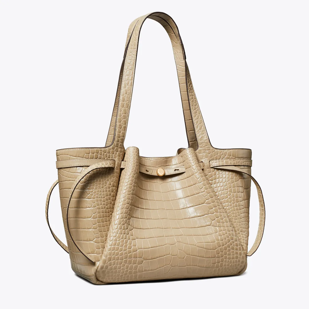 Romy Croc-Embossed Tote