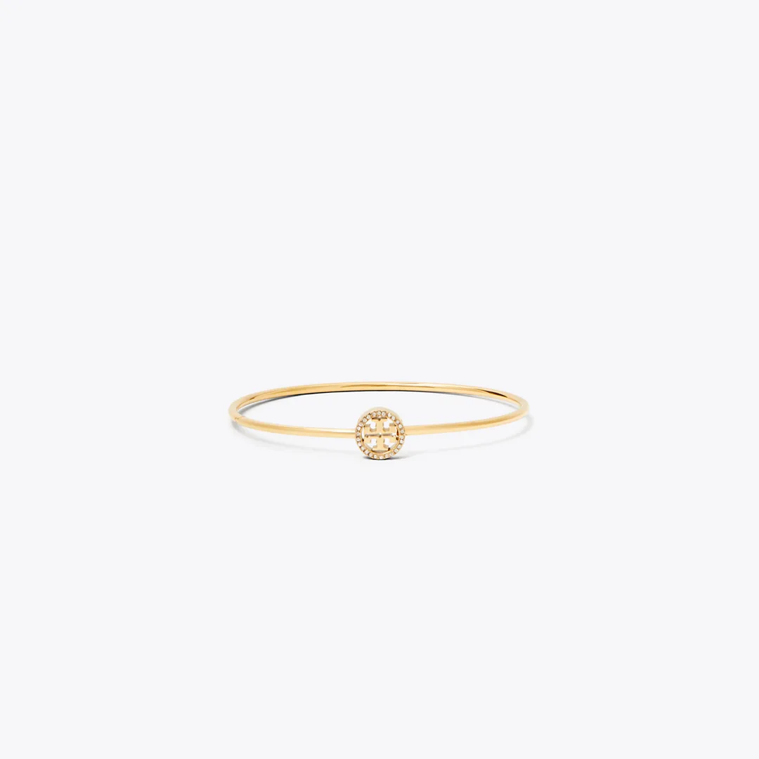 Icon Pav Hinged Bracelet by Tory Burch