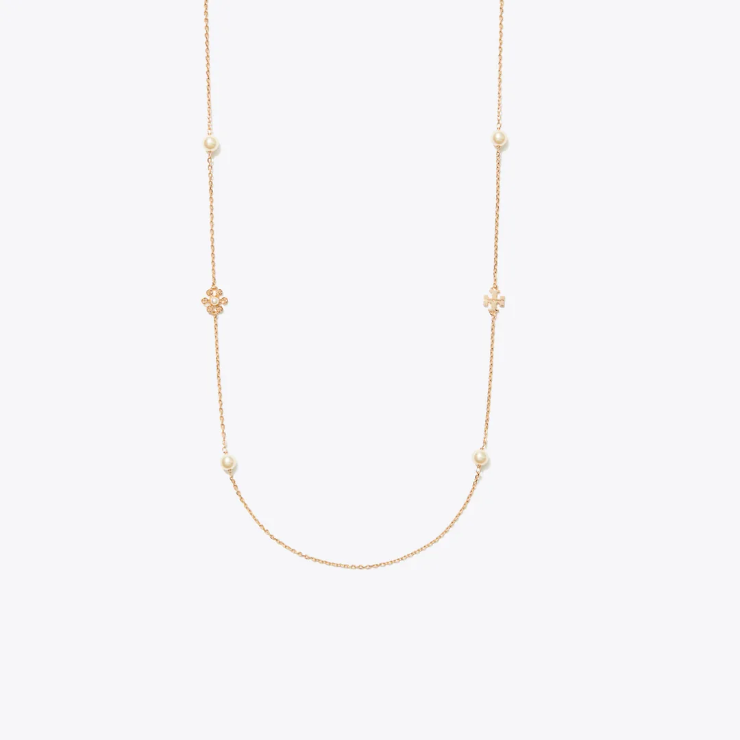 Moondance Long Flower Necklace by Tory Burch