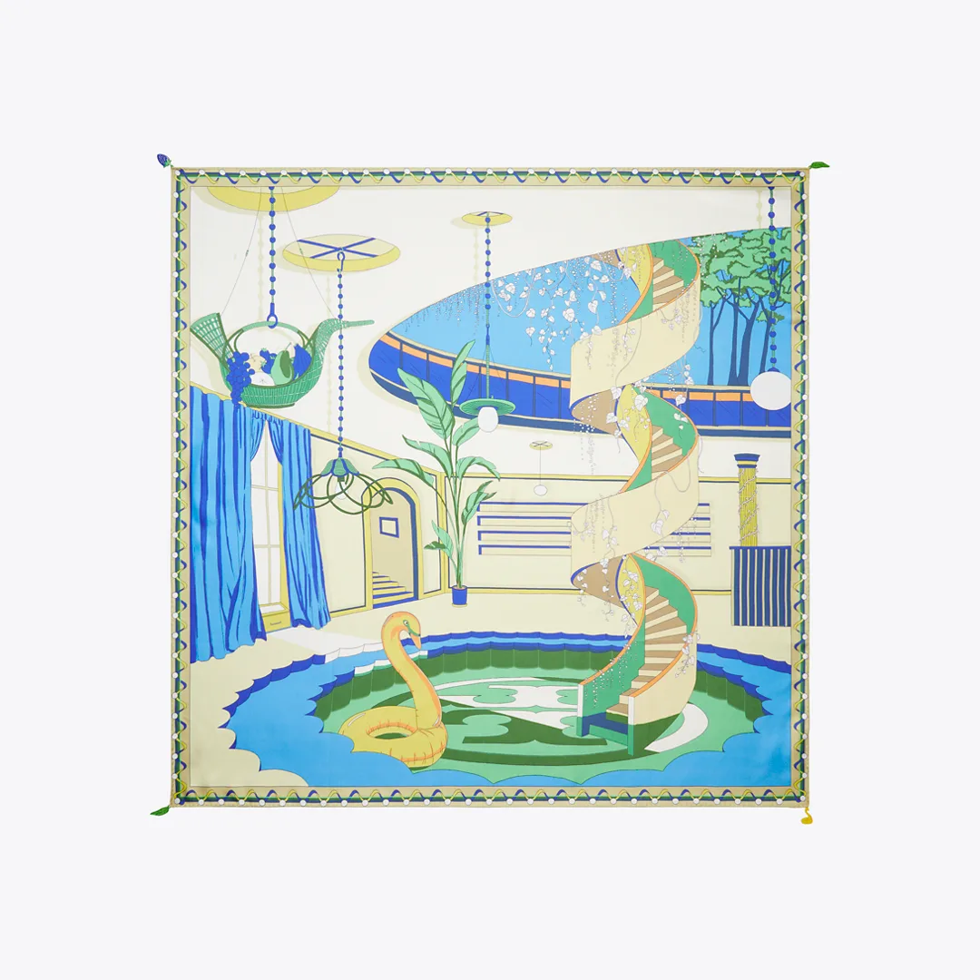 Silk Square Scarf