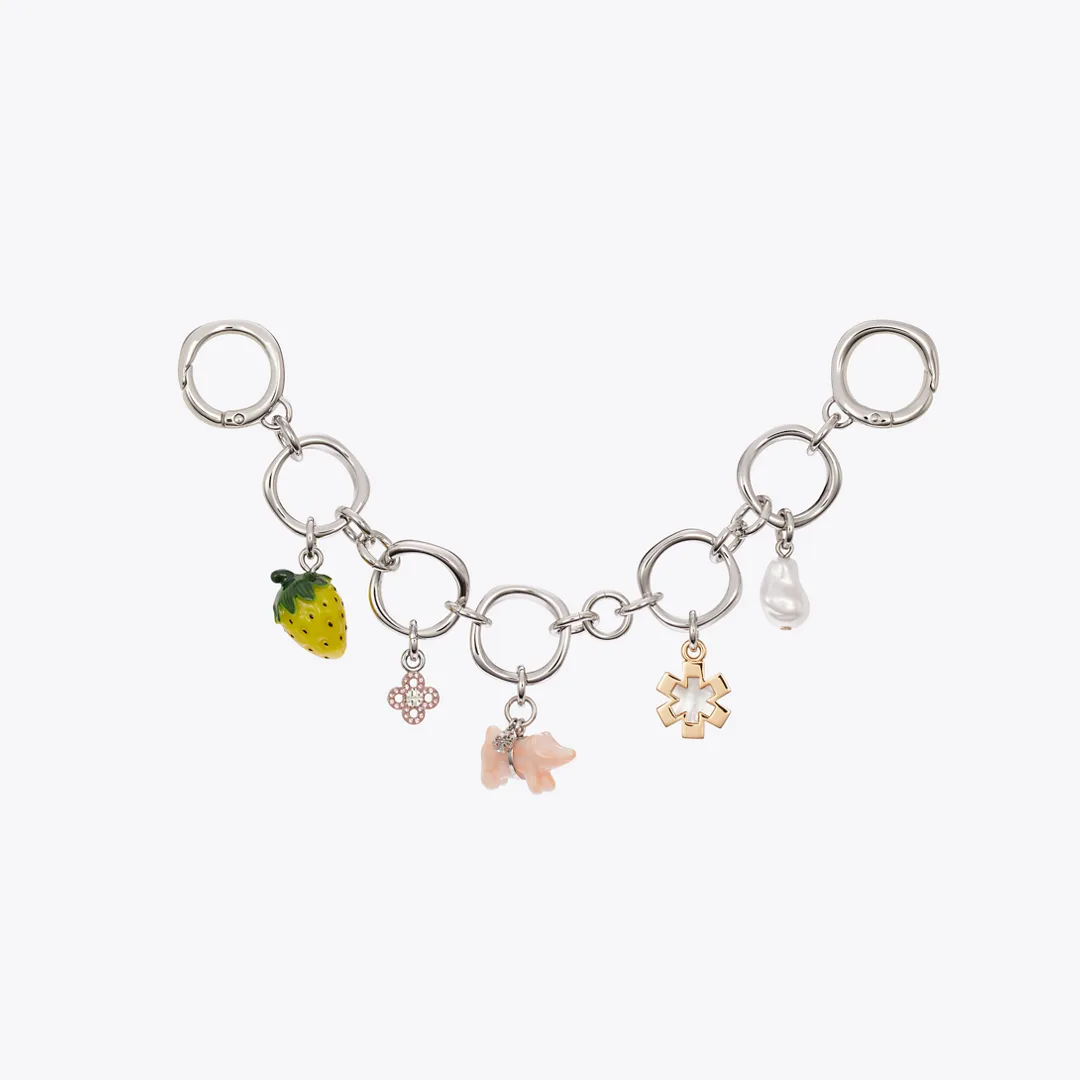 Multi Charm Bag Chain by Tory Burch