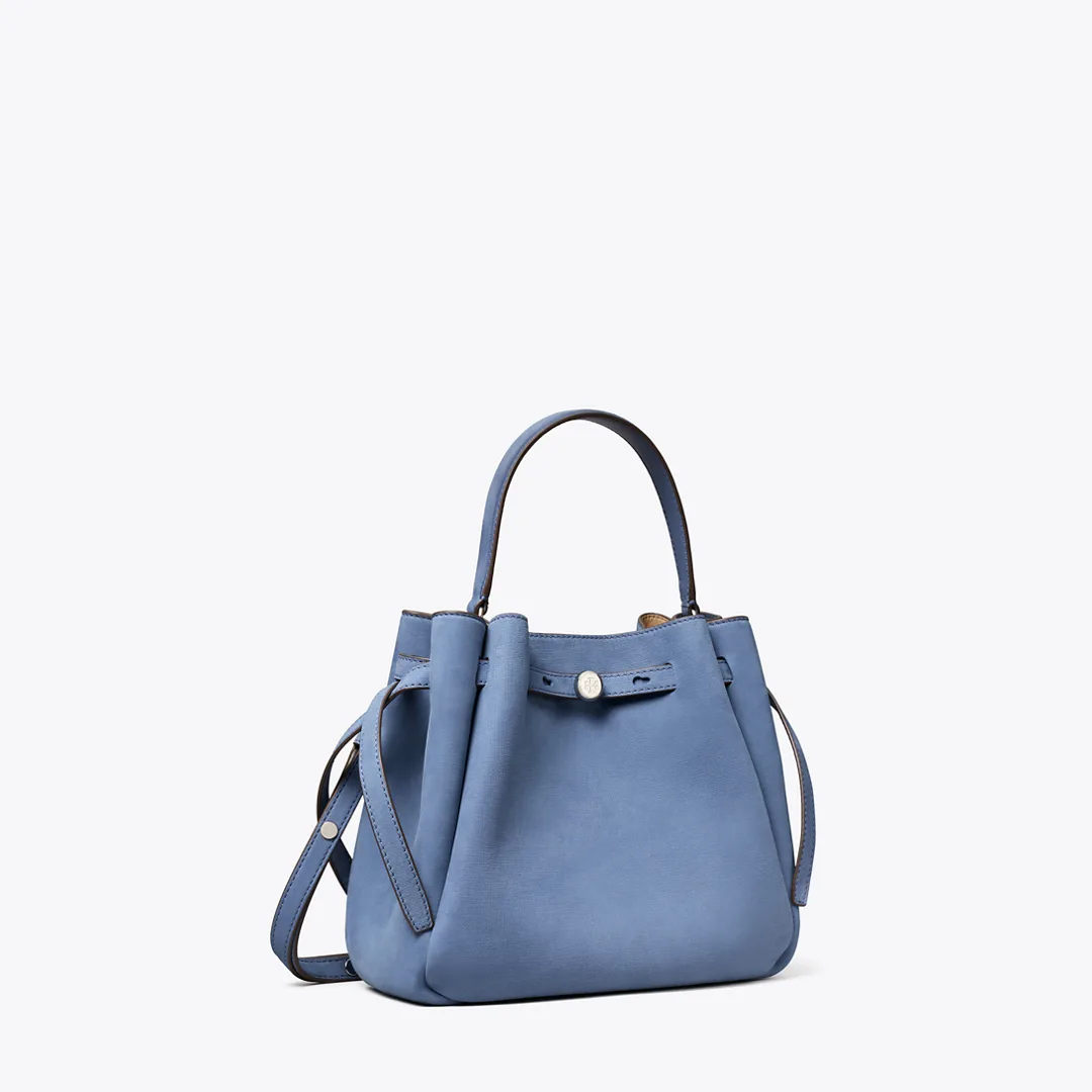 Romy Nubuck Bucket Bag by Tory Burch