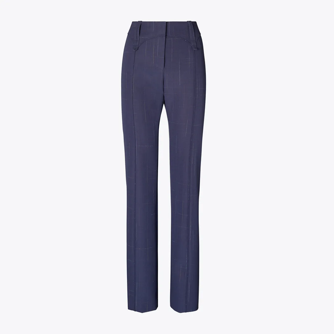 Wool Pant - Steel by Tory Burch