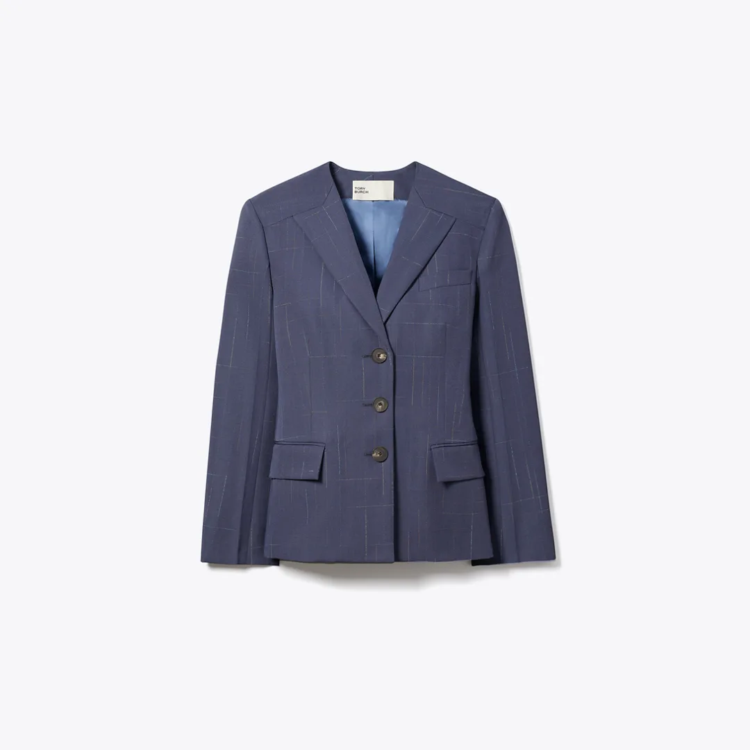 Wool Blazer by Tory Burch