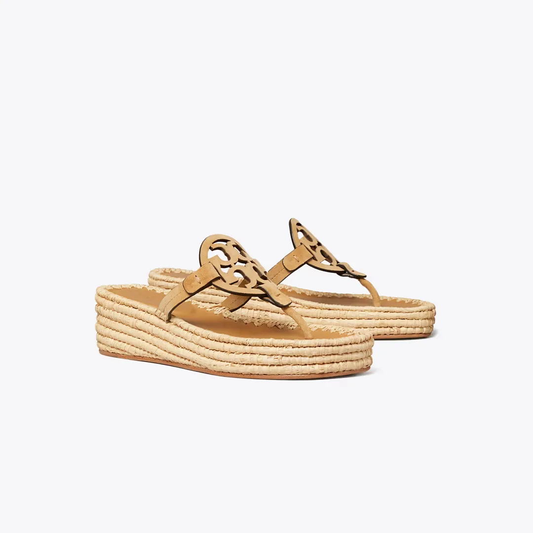 Miller Woven Wedge by Tory Burch