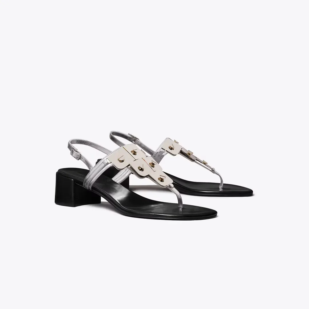 Gladiator Capri Heeled Sandal by Tory Burch