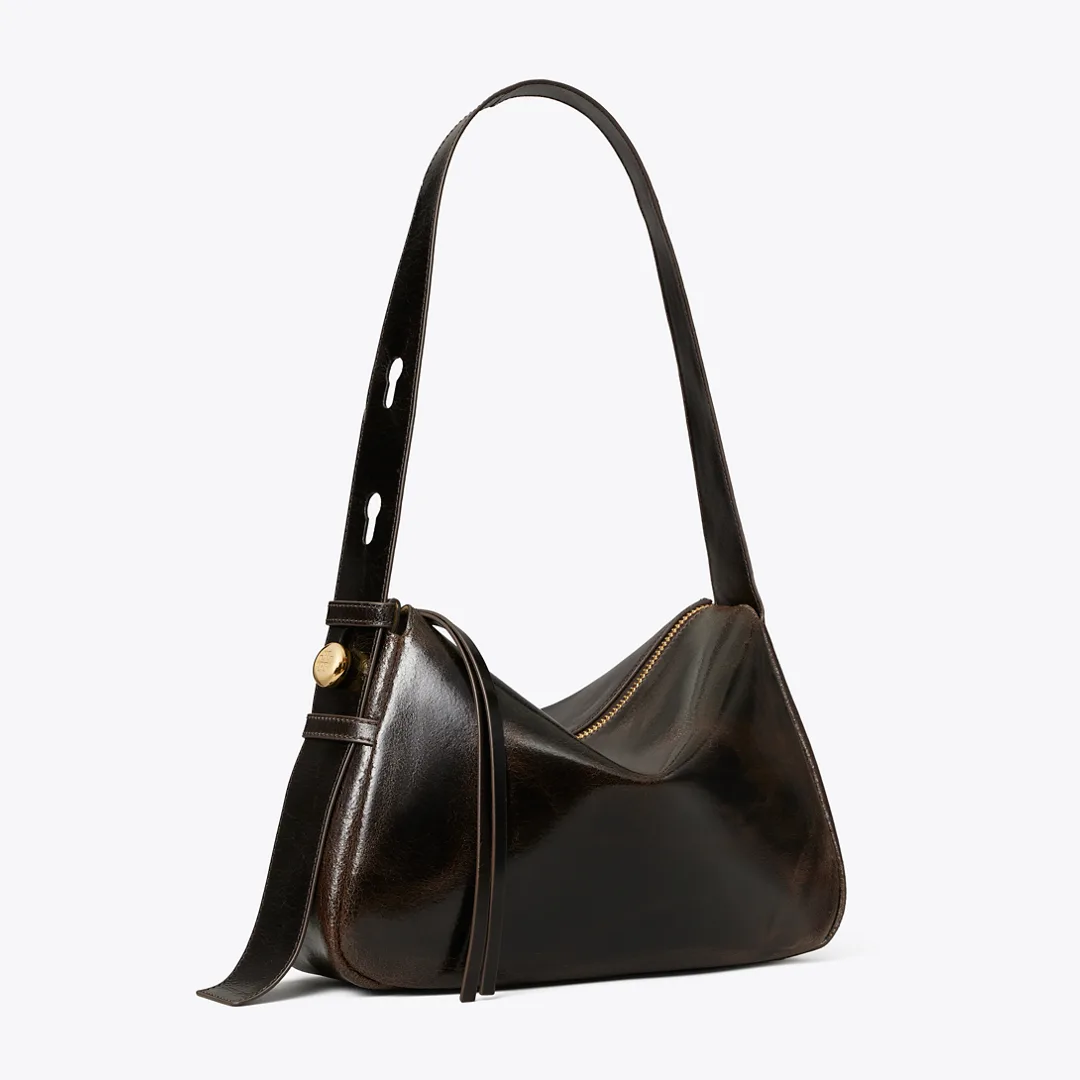 Romy Distressed Shoulder Bag by Tory Burch