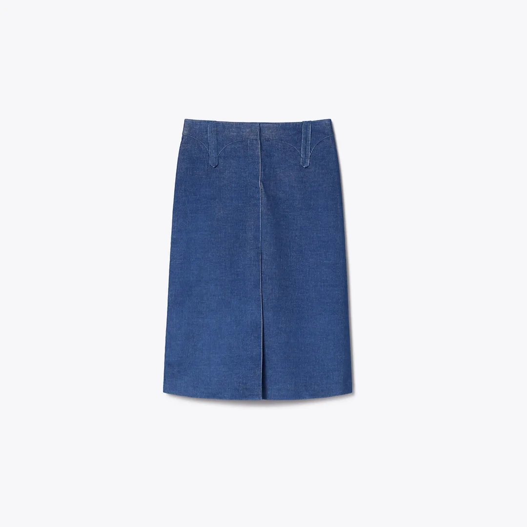 Corduroy Skirt by Tory Burch