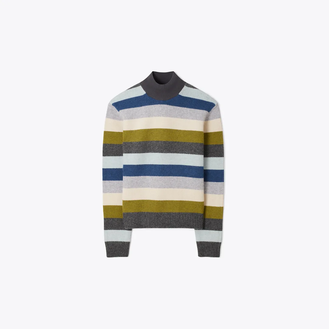 Wool Turtleneck Sweater by Tory Burch