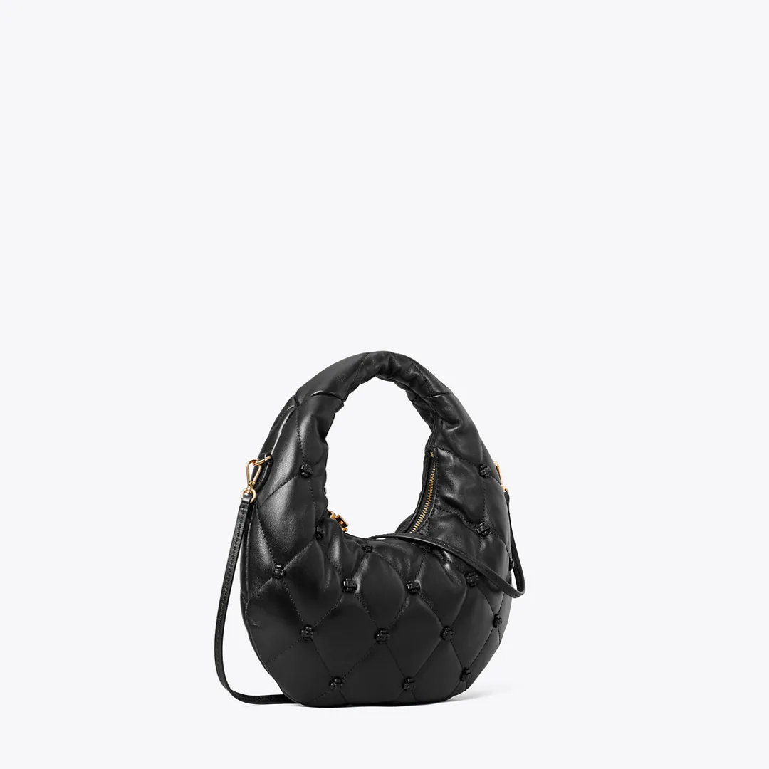 Bunny Knot Crescent Bag by Tory Burch