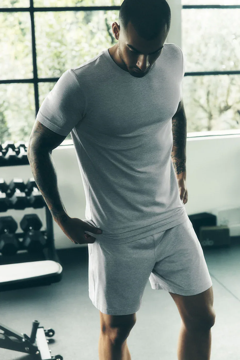 Conquer Reform Crewneck Short Sleeve Top by ALO