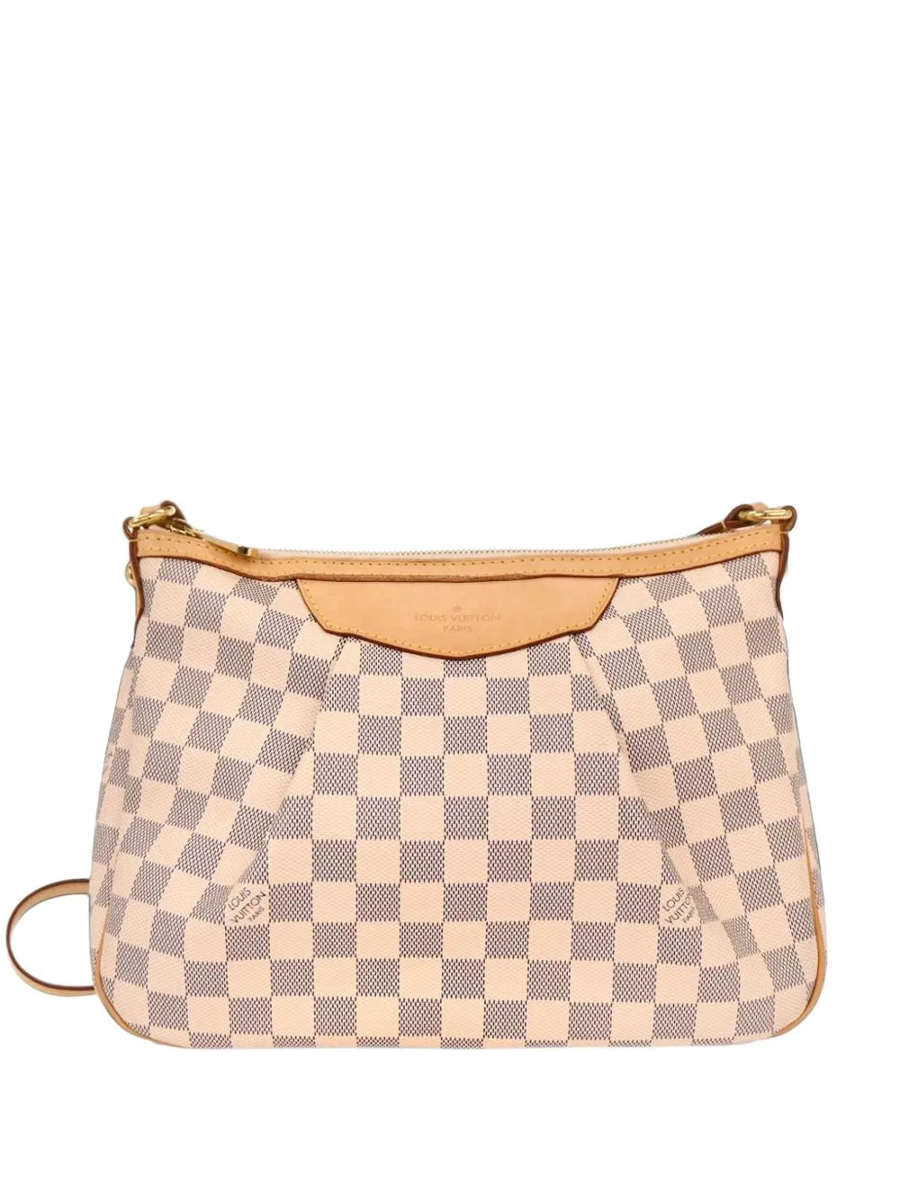 PM Damier Azur Siracusa Shoulder Bag by Louis Vuitton Pre-Owned