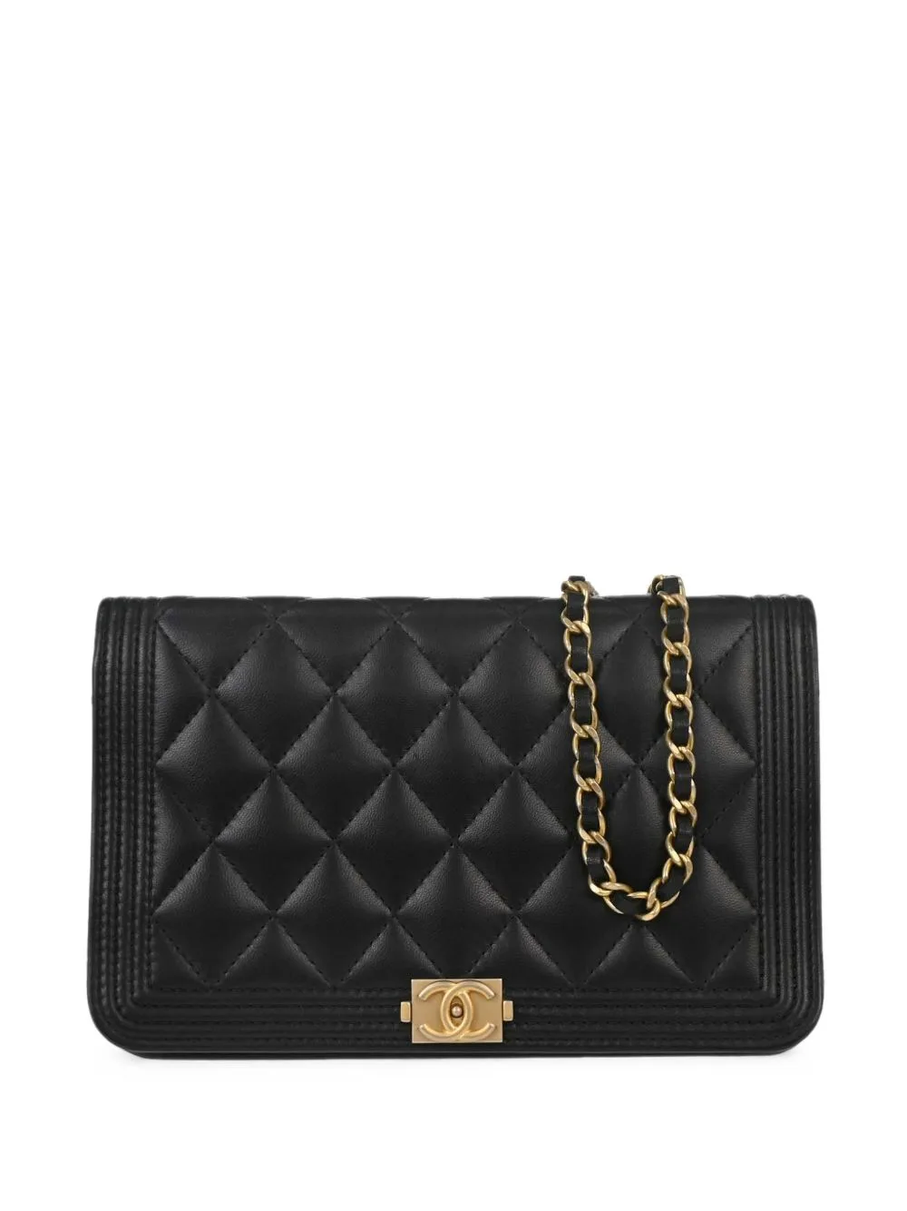 2017-2018 Boy Chanel Quilted Shoulder Bag by CHANEL Pre-Owned