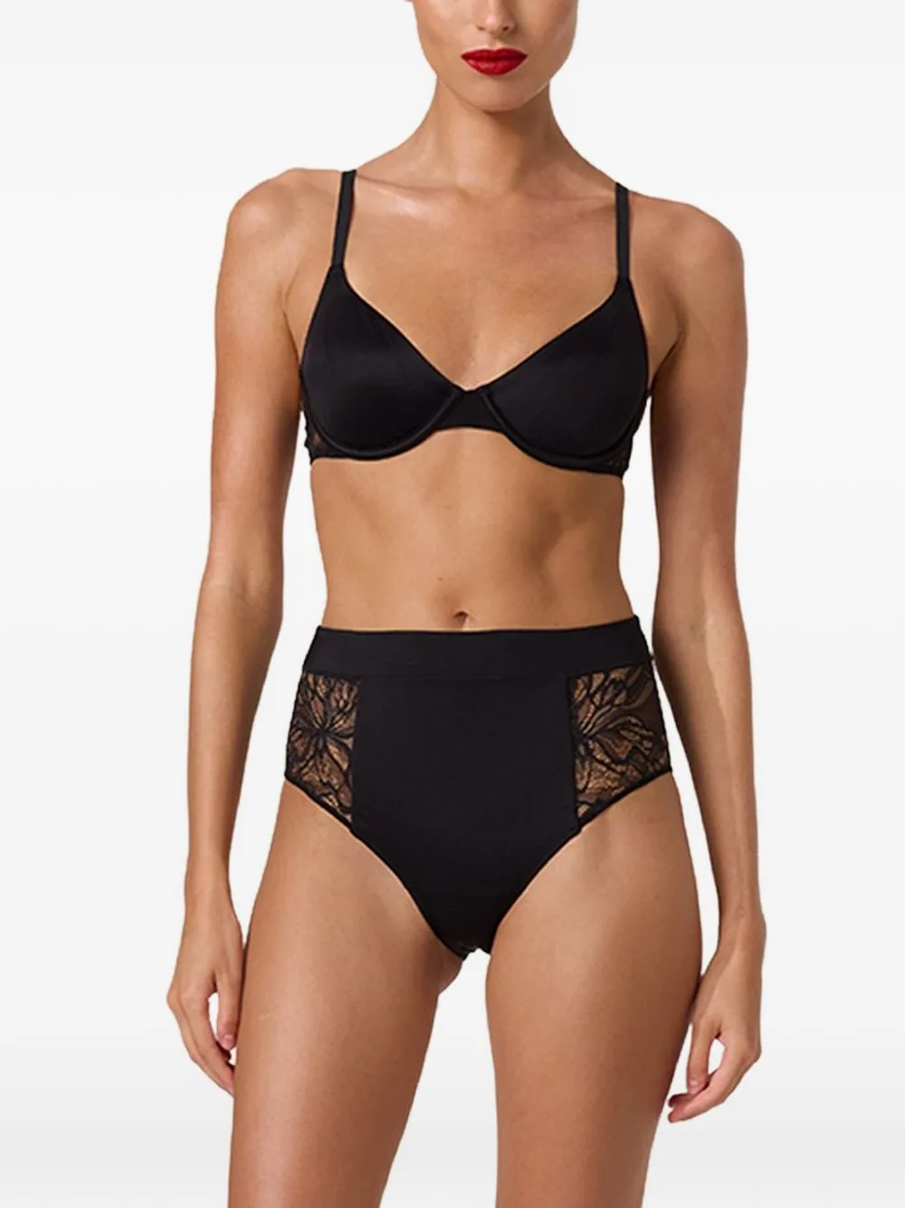 Lace-Trim Contour Bra by Wolford
