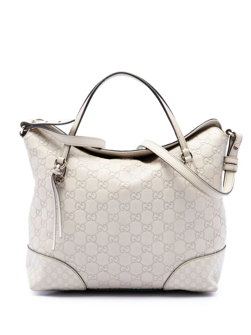 2016-2026 Medium Guccissima Bree Fold Over Tote Satchel by Gucci Pre-Owned