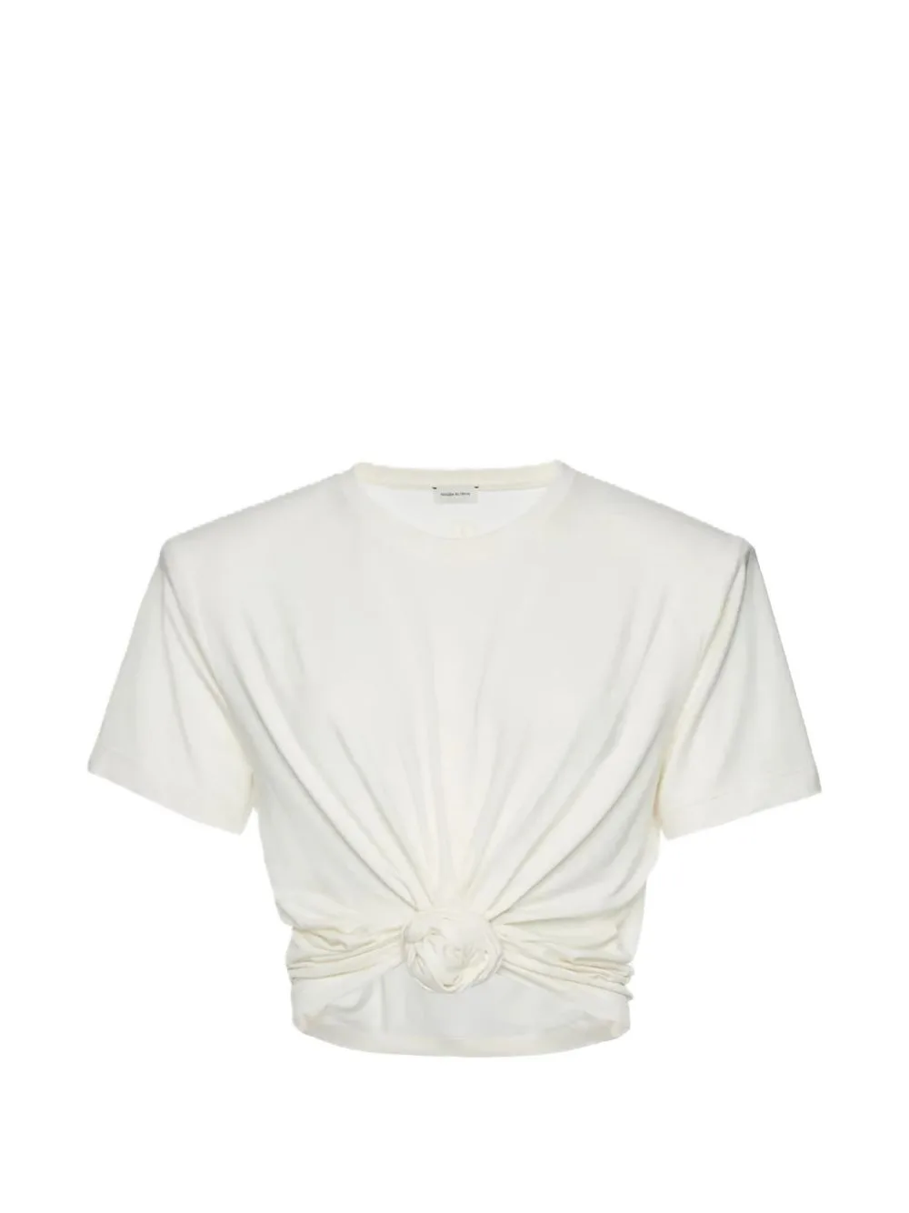Knot Crop T-Shirt by Magda Butrym