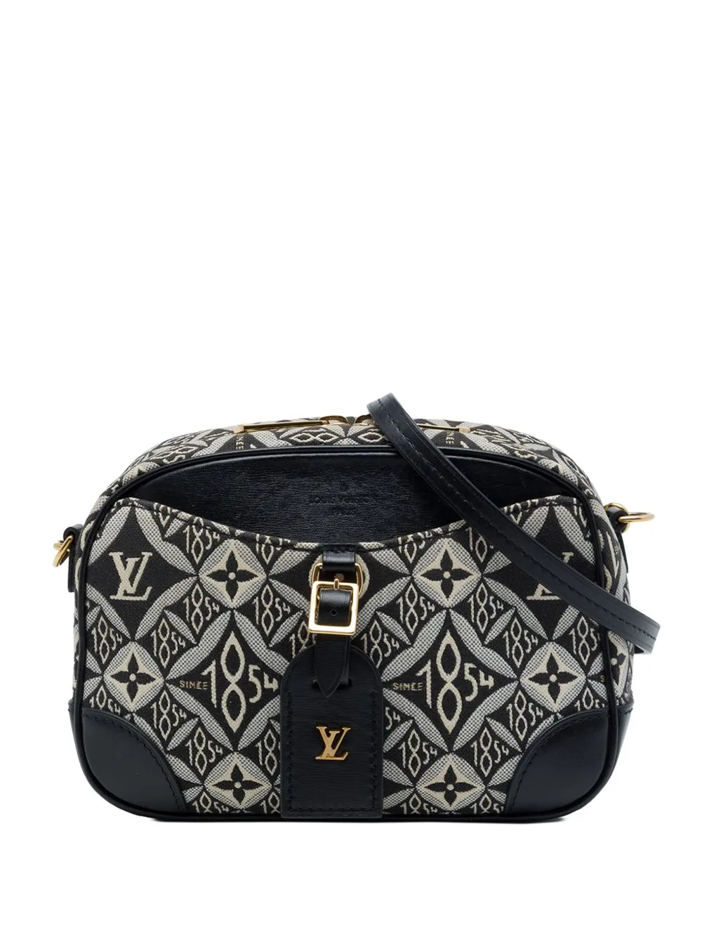 2020 Monogram Jacquard Since 1854 Mini Deauville Crossbody Bag by Louis Vuitton Pre-Owned