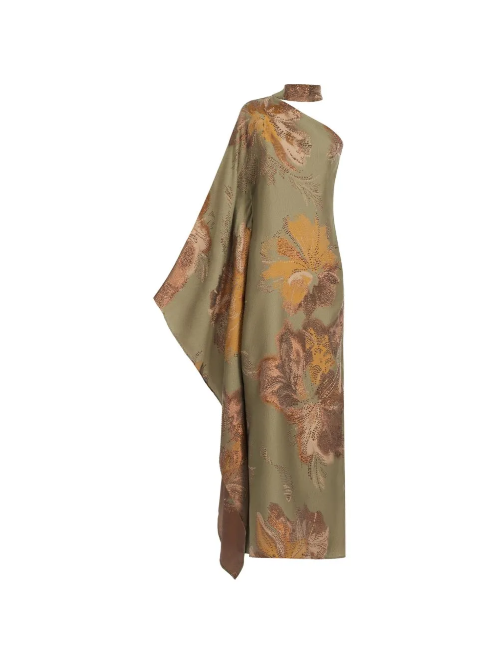 Hardison Bloom One Shoulder Gown by Taller Marmo