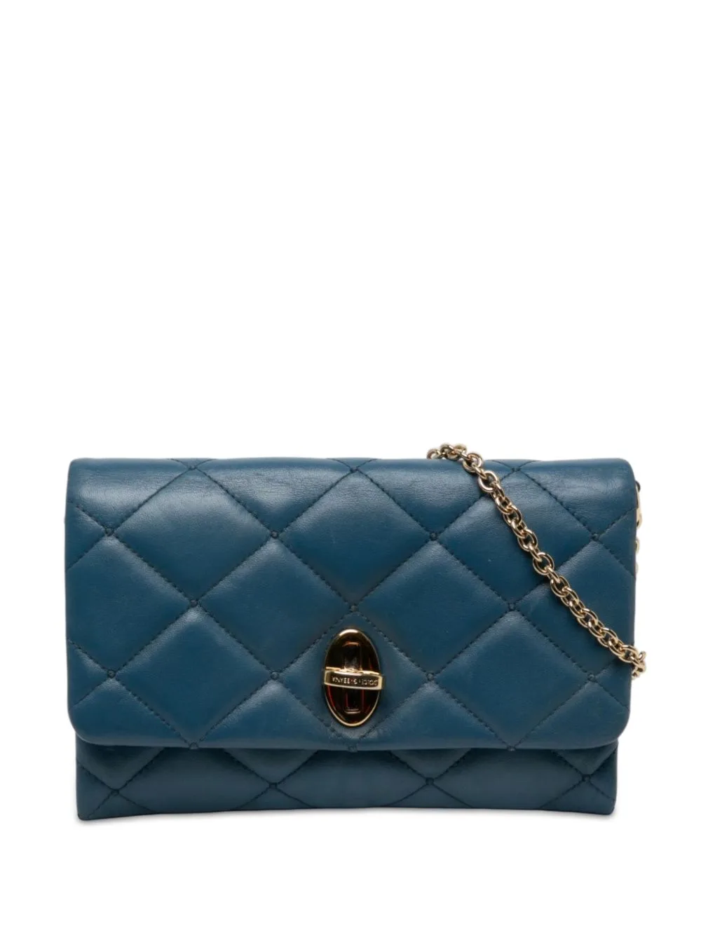 2021 Quilted Leather Chain Crossbody Bag by Dolce & Gabbana Pre-Owned