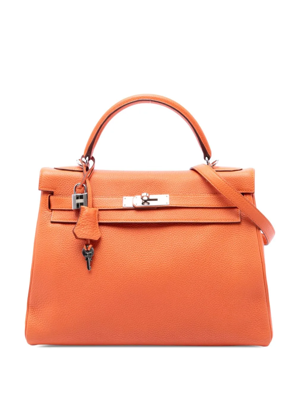 2012 Togo Kelly II Retourne 32 Satchel by Hermès Pre-Owned