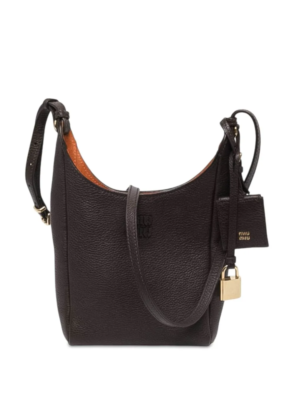 2010-2026 Leather Cross Body Bag by Miu Miu Pre-Owned