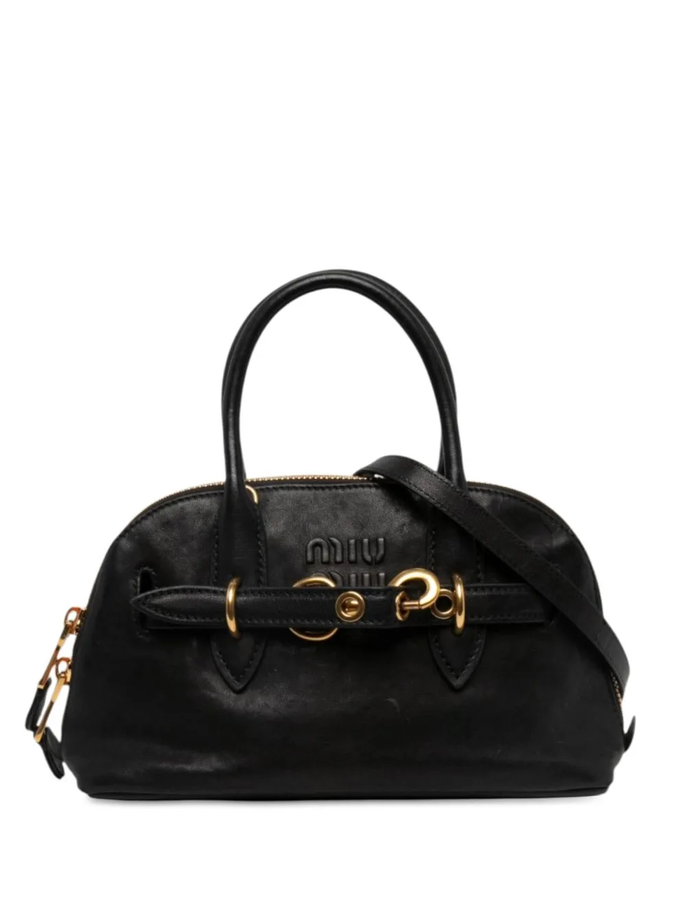 2024-2026 Small Nappa Aventure Satchel by Miu Miu Pre-Owned