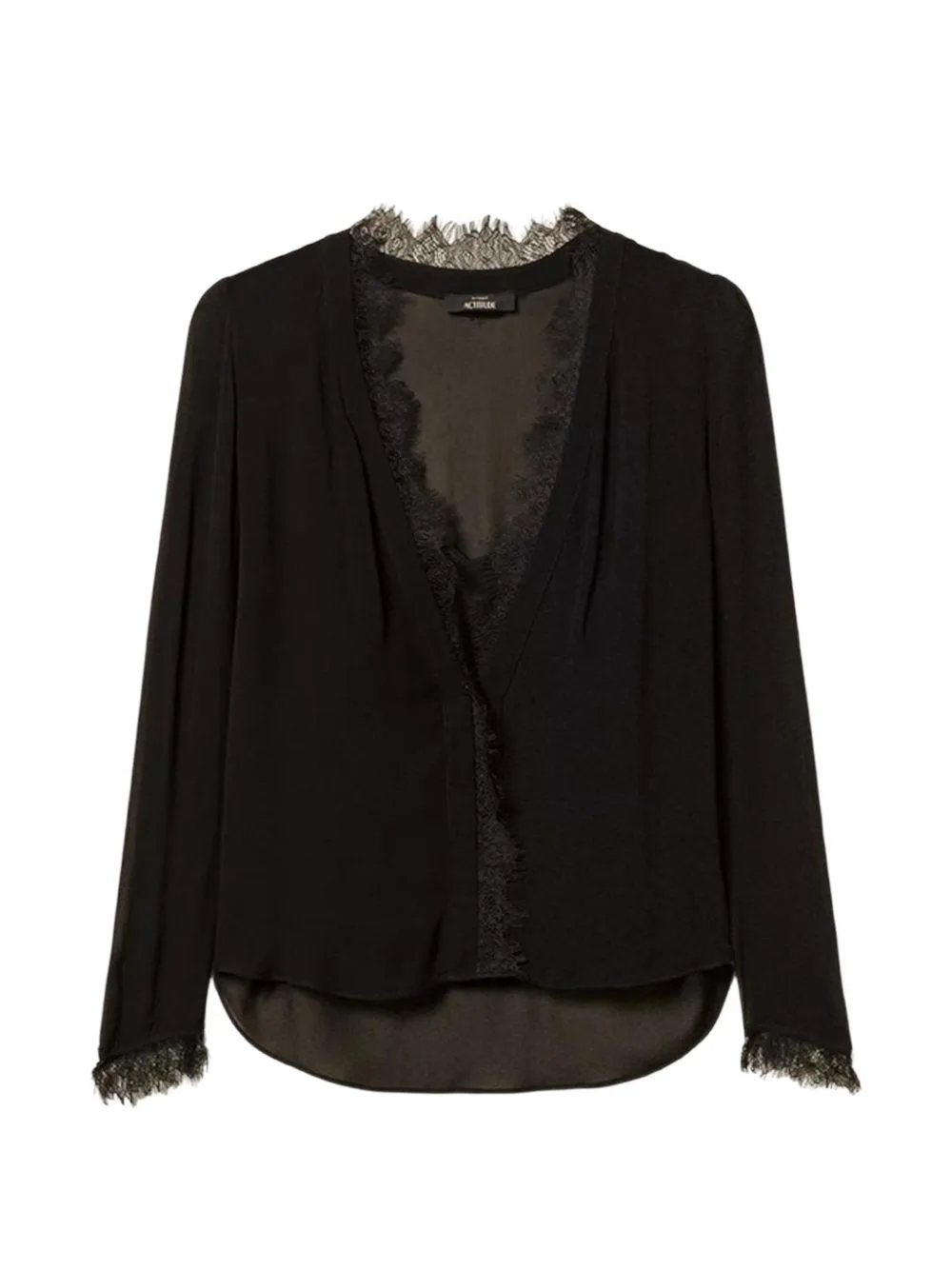 Georgette Blouse with Lace by TWINSET