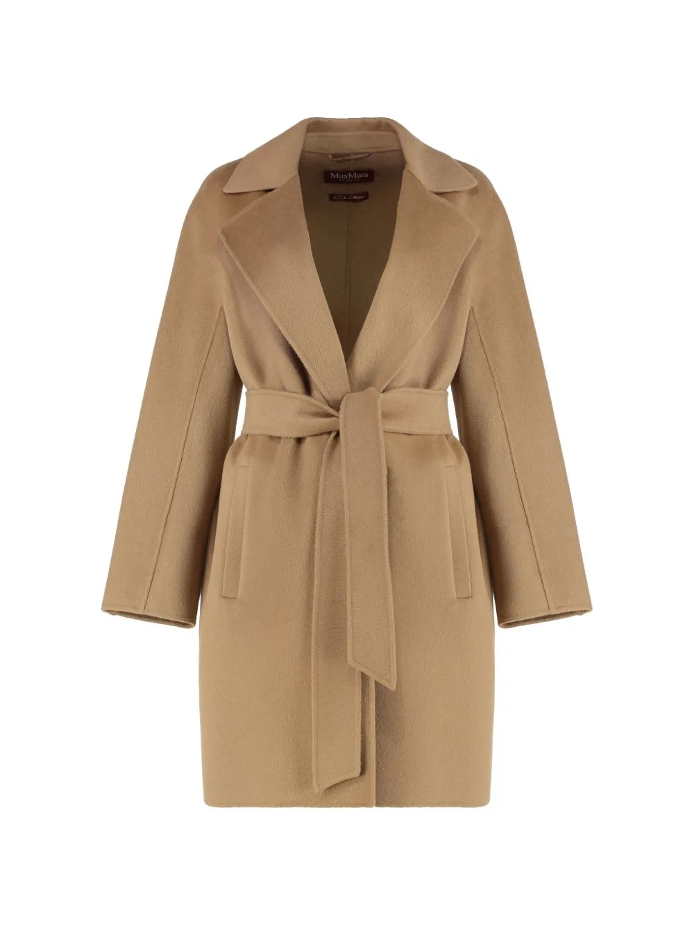 Notched-Collar Coat by Max Mara