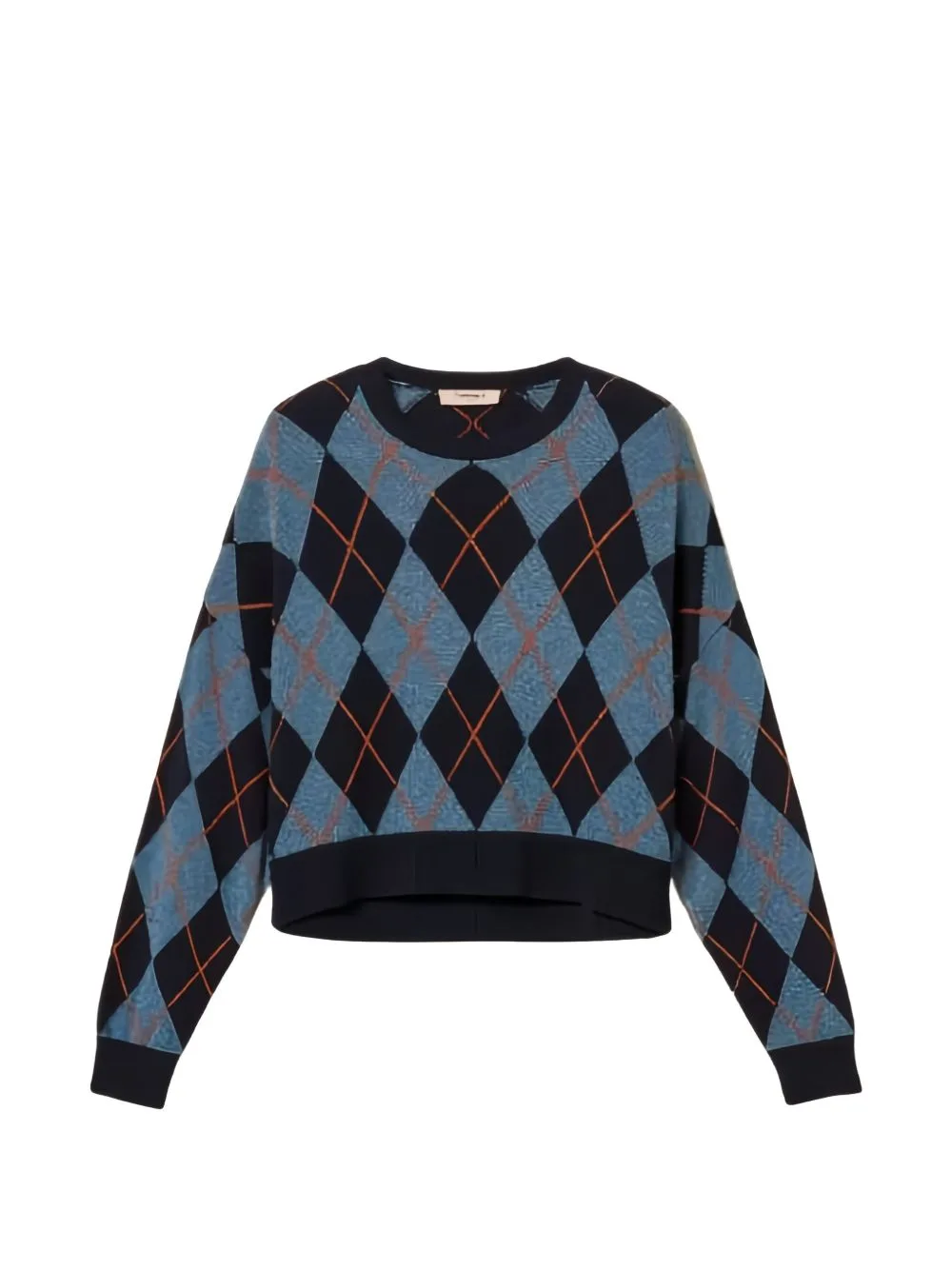 Wool-Blend Jacquard Jumper by TWINSET
