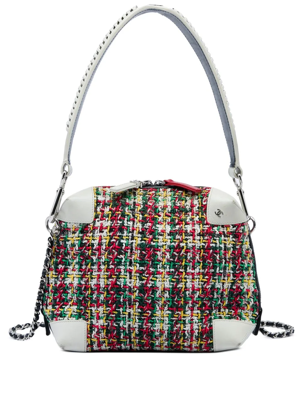 2017-2018 Tweed Street Allure Camera Bag Satchel by CHANEL Pre-Owned
