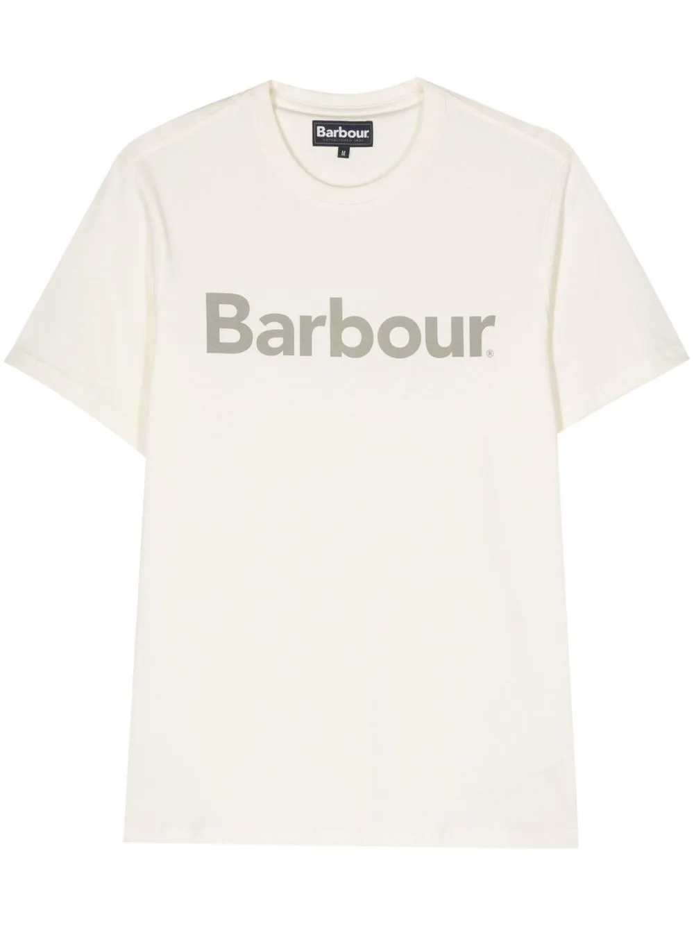 Logo-Print Cotton T-Shirt by Barbour